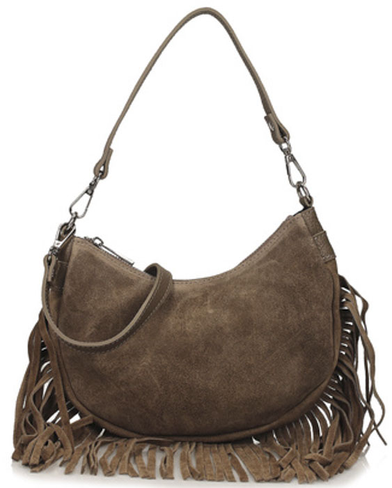 Torebka Toscanio G103 C. Beż D40 Skóra Naturalna