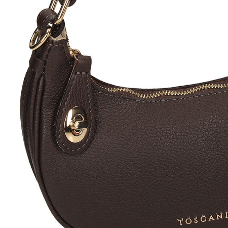 Torebka Toscanio G75 C.Brąz D23 Skóra Naturalna