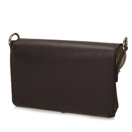 Torebka Toscanio G157 C.Brąz Skóra Naturalna 