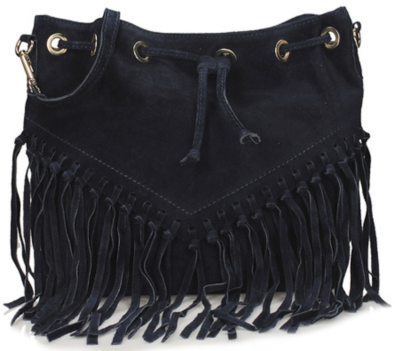 Torebka Toscanio G145 Granat Skóra Naturalna