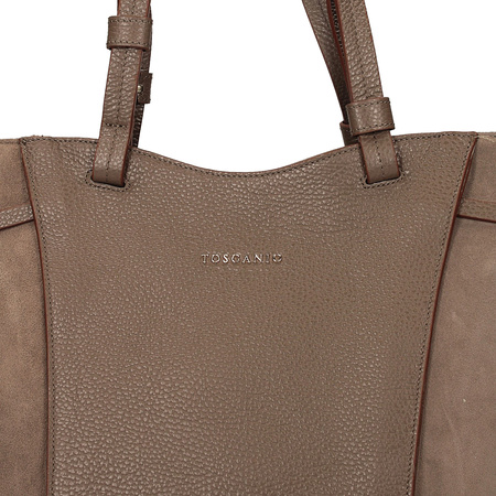 Torebka Toscanio G144 C.Beż D40 Skóra Naturalna
