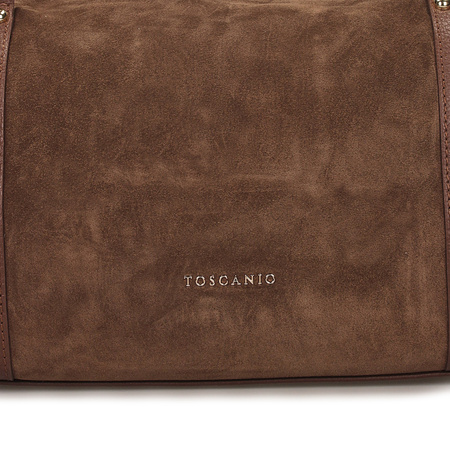 Torebka Toscanio G151 Brąz D1121 Skóra Naturalna 