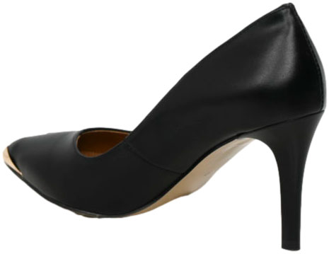 Szpilki Stylowe  Prestige 2241/SZP K-LIco Czarny Skóra Naturalna