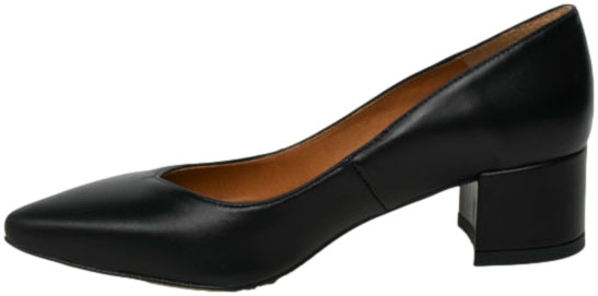 Czółenka Wygodne Prestige 2235/OBL K-Lico Czarny Skóra Naturalna