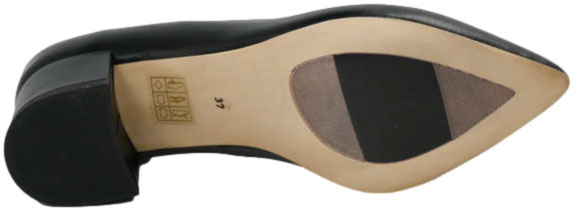 Czółenka Wygodne Prestige 2235/OBL K-Lico Czarny Skóra Naturalna