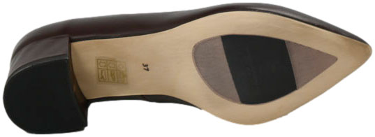 Czółenka Wygodne Prestige 2235/OBL Br-Lico Brąz Skóra Naturalna