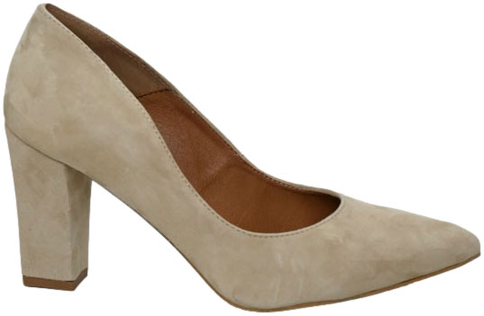 Czółenka Prestige 2242 OBL Natural Zamsz Skóra Naturalna