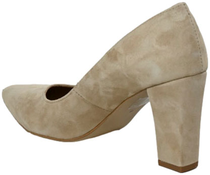 Czółenka Prestige 2242 OBL Natural Zamsz Skóra Naturalna