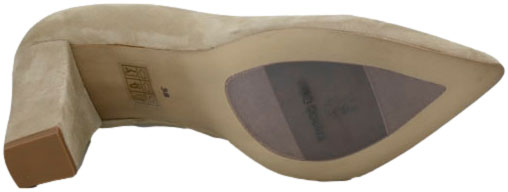 Czółenka Prestige 2242 OBL Natural Zamsz Skóra Naturalna