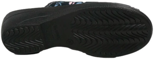 Pantofle Damskie Skarbek 1371 Granat Comfort Fit