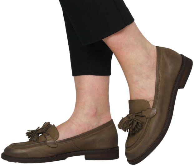 Mokasyny  Exquisite 1746 Mokka Skóra Naturalna