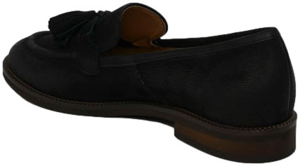 Mokasyny  Exquisite 1746 Czarny Skóra Naturalna