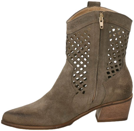 Kowbojki  Exquisite 1734 Almond Skóra Naturalna