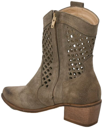 Kowbojki  Exquisite 1734 Almond Skóra Naturalna