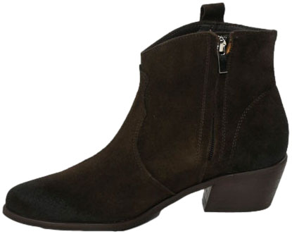 Kowbojki  Exquisite 1487 Czekolada Skóra Naturalna