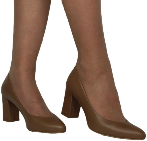 Czółenka Wygodne Prestige 2031OBL Toffi Lico Skóra Naturalna