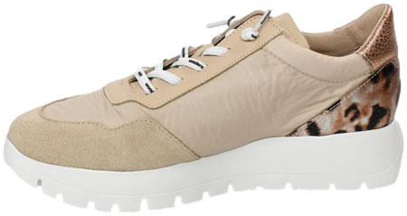 Sneakersy Wonders A-24100 Trend V Beige Nylon Fog Taupe