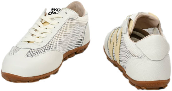 Sneakersy Wonders AP-2101 Wildv Mash 2970 Bianco