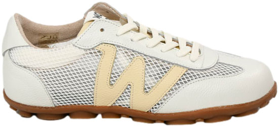 Sneakersy Wonders AP-2101 Wildv Mash 2970 Bianco