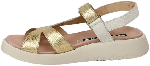 Sandały Wonders C-6552 Max Platino Max platino