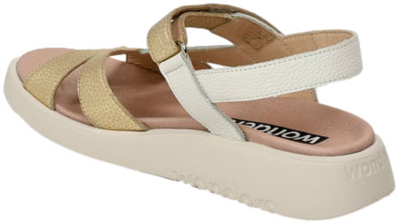 Sandały Wonders C-6552 Max Platino Max platino