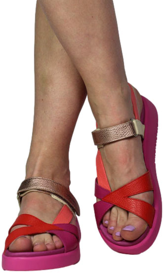 Sandały Wonders C-6552 Wild v Fucsia Wild Flame