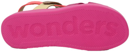 Sandały Wonders C-6552 Wild v Fucsia Wild Flame