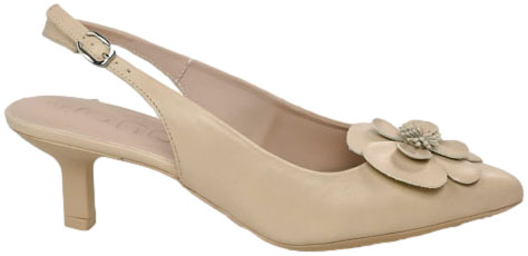 Sandały Wonders G-7131 Sauvag Beige  Skóra naturalna