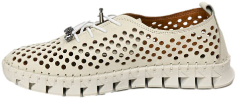 Sneakersy  Boccato 0636-2005-5 A17 Beige Skóra Naturalna