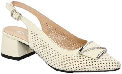 Sandały Boccato 762.212-1 06T SYH Beż Skóra Naturalna