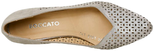 Czółenka Boccato 743.0103 VZN STNT SYHGMS Szary Skóra Naturalna