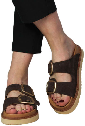 Klapki Boccato 204.22-5904-S14 S14TKHV Skóra Naturalna