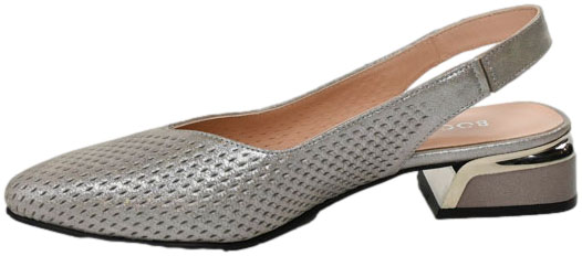 Sandały Boccato 049.5908 Vizion Saten  Skóra Naturalna