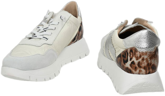 Sneakersy Wonders A-24100 Trend V Blanco Nylon Fog Hielo