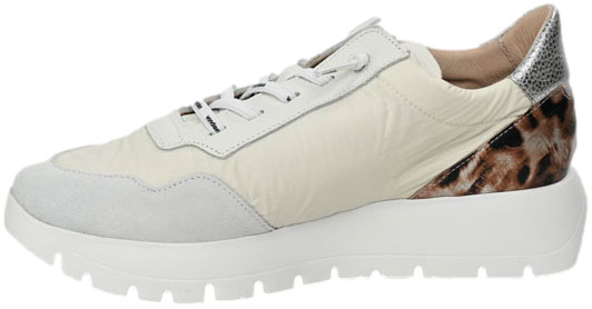 Sneakersy Wonders A-24100 Trend V Blanco Nylon Fog Hielo