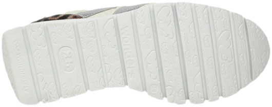 Sneakersy Wonders A-24100 Trend V Blanco Nylon Fog Hielo