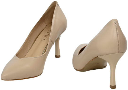 Szpilki Wygodne Prestige 2263/SZP S-128  Skóra Naturalna