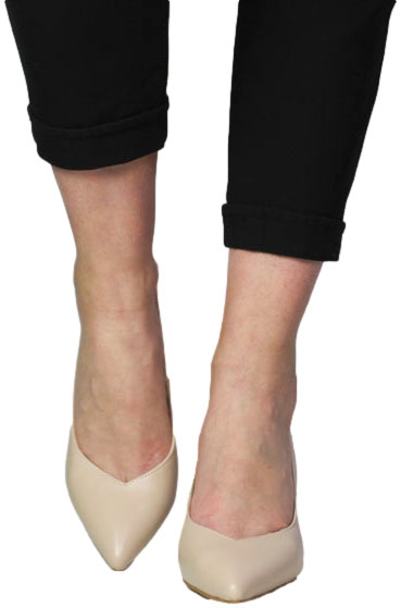 Szpilki Wygodne Prestige 2263/SZP S-128  Skóra Naturalna