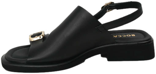 Sandały Boccato G058.1019 Siyah Deri Skóra Naturalna