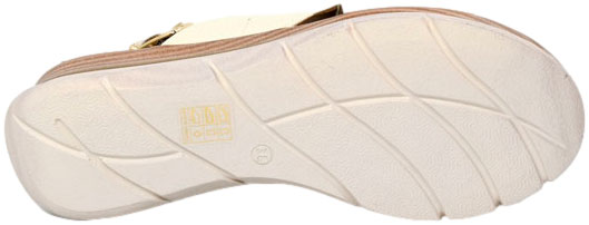 Sandały Boccato 030.104.2231 1001 Beige Skóra Naturalna