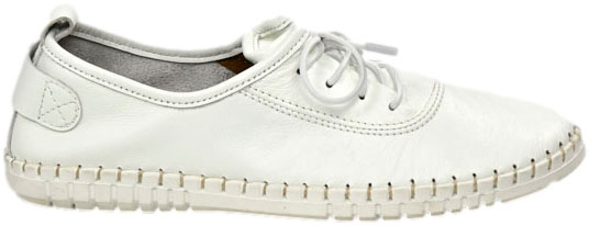 Sneakersy Boccato 500 1722 23 White  Skóra Naturalna