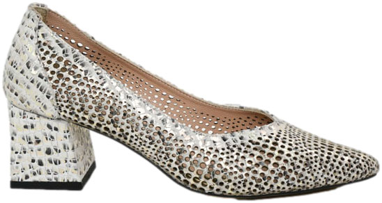 Czółenka Boccato 0436-00401 90.3 White Skóra Naturalna