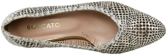 Czółenka Boccato 0436-00401 90.3 White Skóra Naturalna