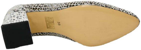 Czółenka Boccato 0436-00401 90.3 White Skóra Naturalna