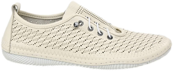 Sneakersy Boccato 0109-010-LZR1 08 Beige Skóra Naturalna