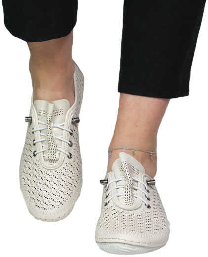 Sneakersy Boccato 0109-010-LZR1 08 Beige Skóra Naturalna