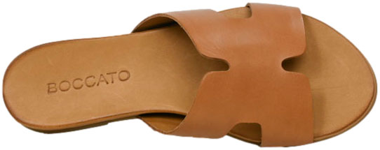 Klapki Boccato 030.02.0660 Coconut Skóra Naturalna