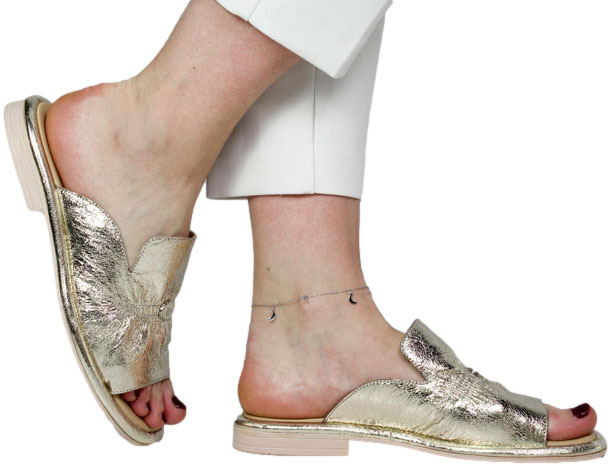 Klapki Boccato 020.EVR-07 040T KHV Skóra Naturalna