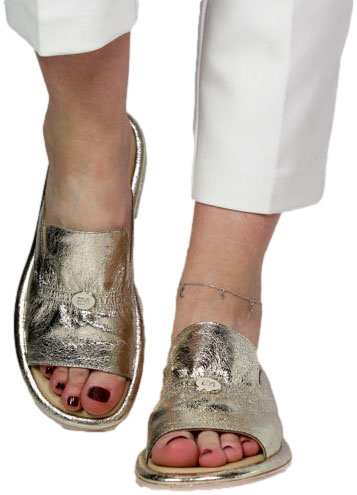 Klapki Boccato 020.EVR-07 040T KHV Skóra Naturalna