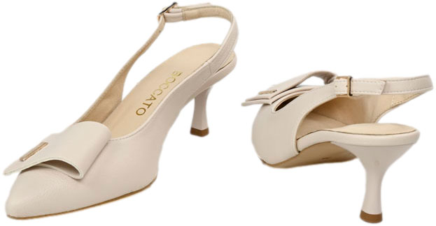 Sandały Boccato 1093 Beż Sand.BRV 